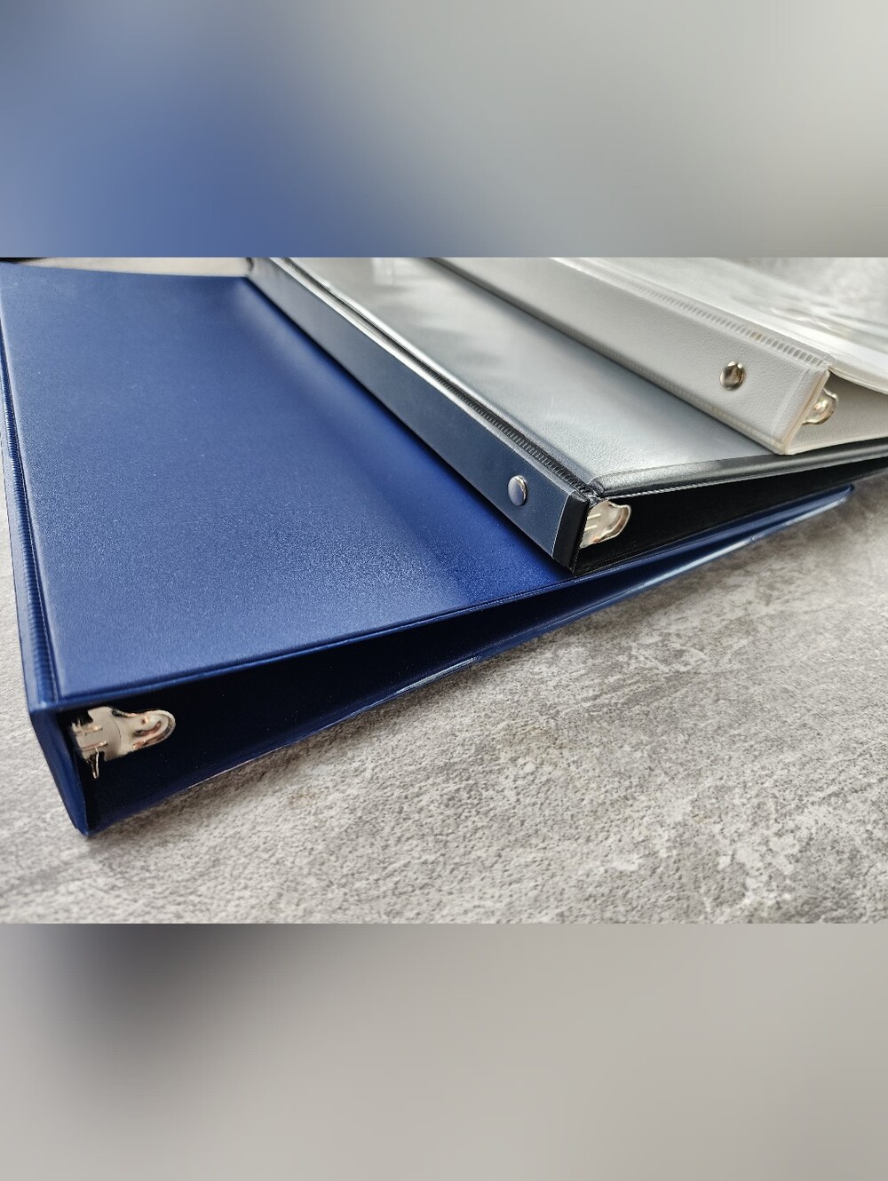 Set of 3 Assorted 3-Ring Binders